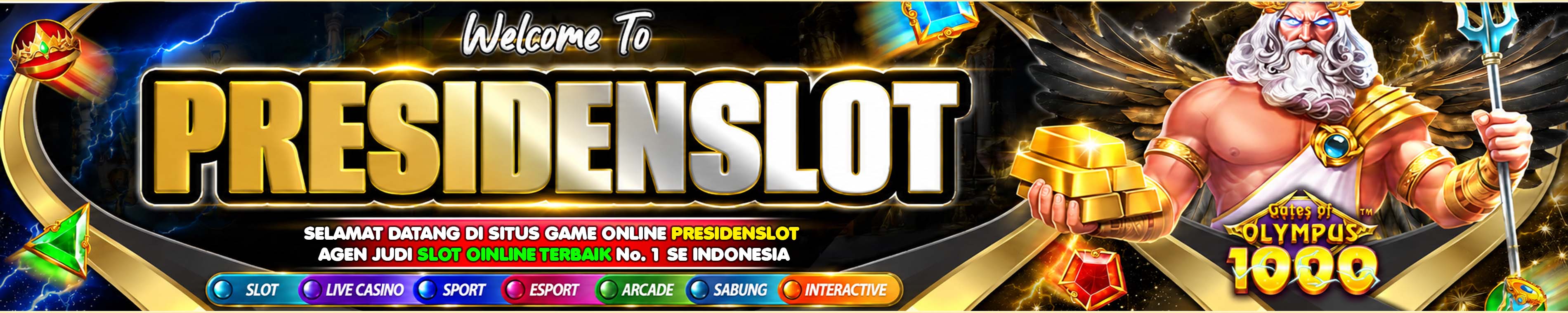 WELCOME TO - WEB PRESIDENSLOT