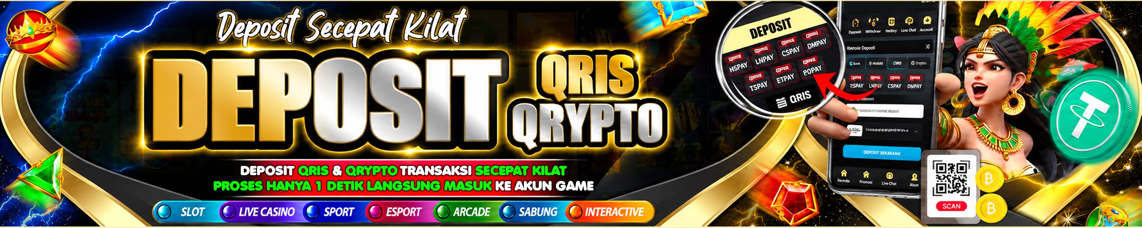 QRIS & QRYPTO - WEB PRESIDENSLOT